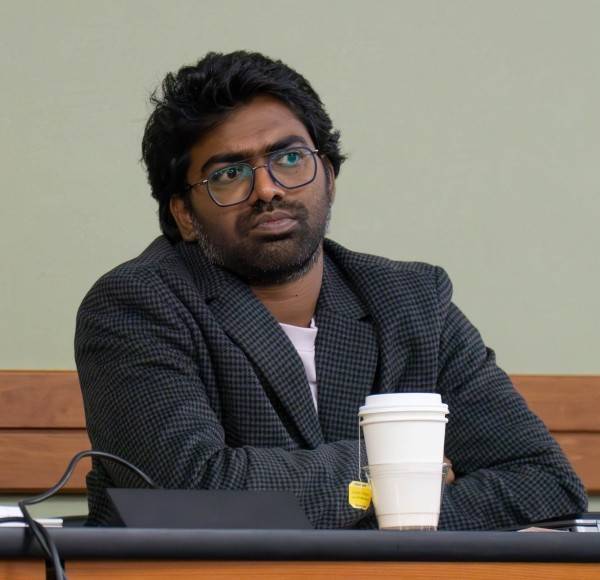 graduate student at at conference