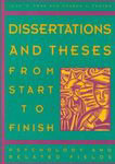 Dissertations and Theses from Start to Finish: Psychology and Related Fields