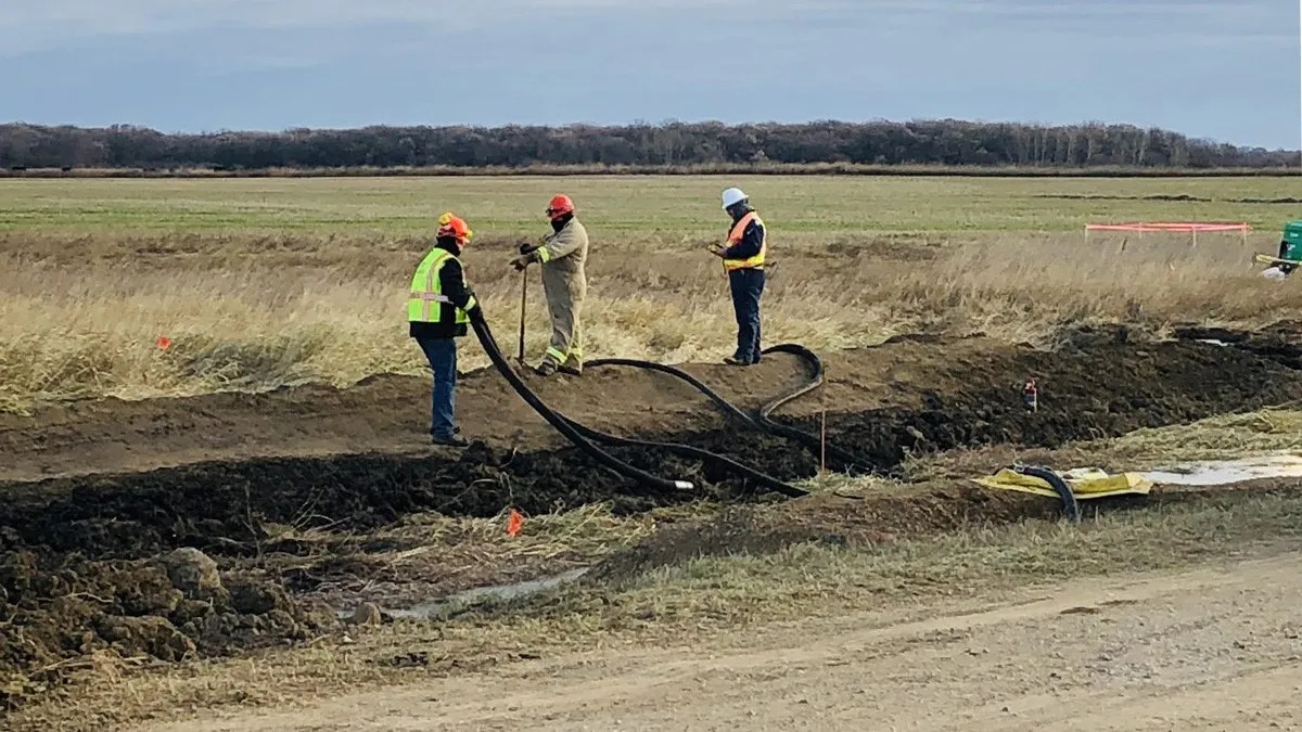Keystone Pipeline under maintenance 