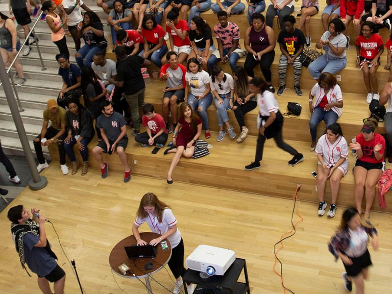 student center mobile homepage