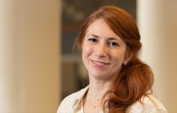 faculty and student headshot