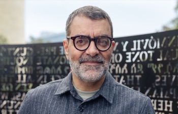 faculty and student headshot