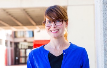 faculty and student headshot