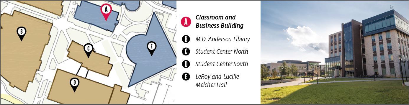 Writing Center Map & Location